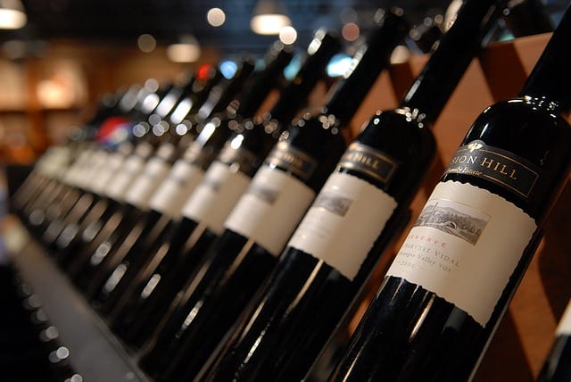 Bottles of Mission Hill wines